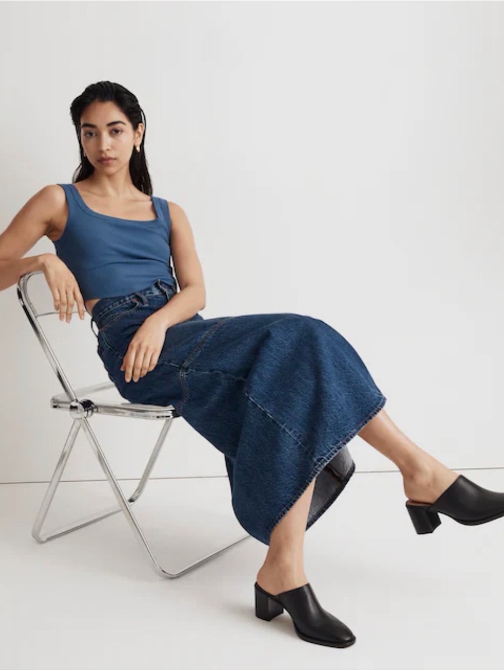 Madewell Marco Mule Black